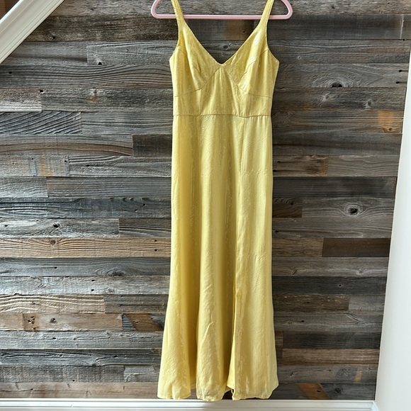 NWT Hutch Mikayla Yellow Sequin Dress Size 4 - Picture 6 of 11